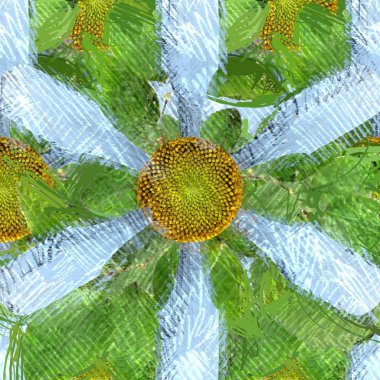 Renkli çiçek doku arka plan 