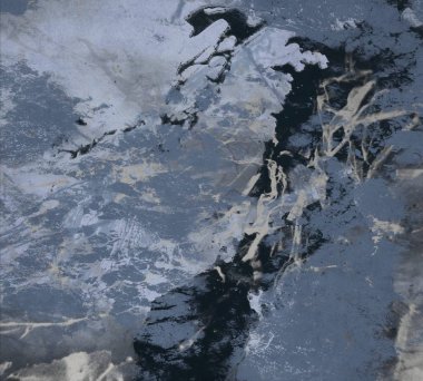 Metin için yeri olan boya lekeleriyle soyut arkaplan