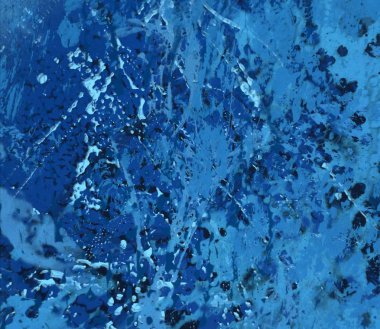 metin için alan ile arka planda soyut renkli lekeler