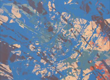 Metin için yeri olan boya lekeleriyle soyut arkaplan