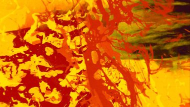 Boya lekeleriyle soyut arkaplan