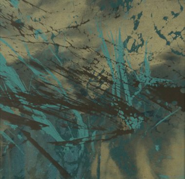 Arkaplanda soyut renkli lekeler