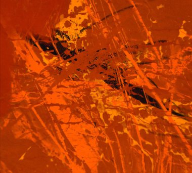 Metin için yeri olan boya lekeleriyle soyut arkaplan