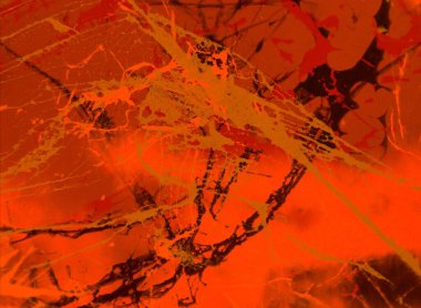 metin için alan ile arka planda soyut renkli lekeler  