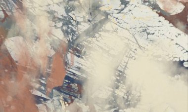 metin için alan ile arka planda soyut renkli lekeler   