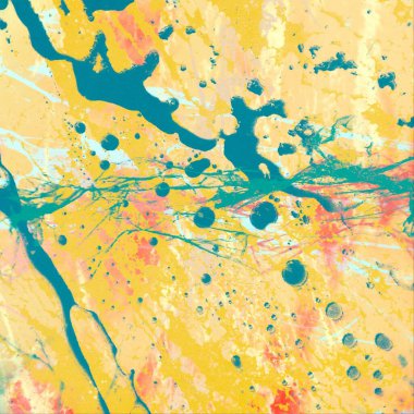 Boya lekeleriyle soyut arkaplan