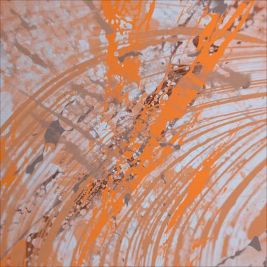 Arkaplanda soyut renkli lekeler