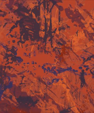 Arkaplanda soyut renkli lekeler