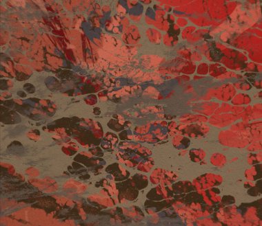 Arkaplanda soyut renkli lekeler