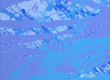 Metin için yeri olan boya lekeleriyle soyut arkaplan