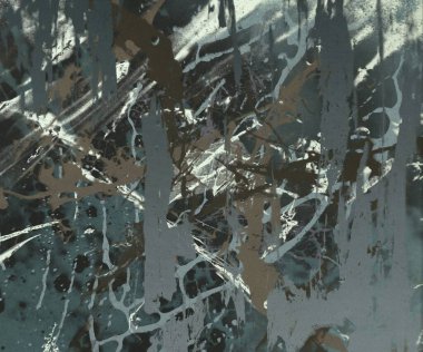 Metin için yeri olan boya lekeleriyle soyut arkaplan   