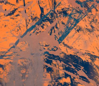 boya lekeleri ile grunge arka plan  