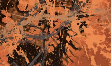 Boya lekeleriyle soyut arkaplan