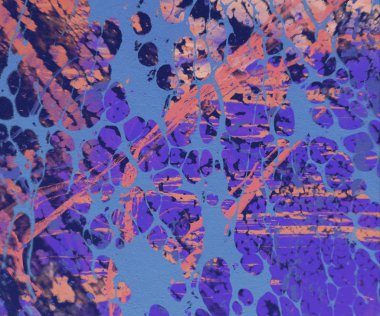 Metin için yeri olan boya lekeleriyle soyut arkaplan  