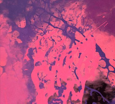 Arkaplanda soyut renkli lekeler  