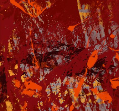 metin için alanı olan grunge arkaplanı     