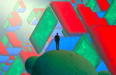 soyut renkli arkaplan, alanı kopyala