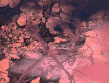 Boya lekeleriyle soyut arkaplan