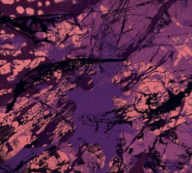 Arkaplanda soyut renkli lekeler           