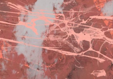 Metin için yeri olan boya lekeleriyle soyut arkaplan