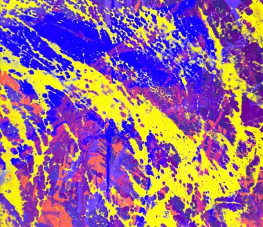 metin için alan ile arka planda soyut renkli lekeler