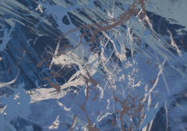 Metin için yeri olan boya lekeleriyle soyut arkaplan  