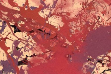 Metin için yeri olan boya lekeleriyle soyut arkaplan