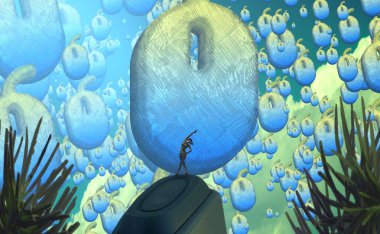 mavi ve beyaz arkaplan