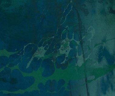 metin için alan ile arka planda soyut renkli lekeler