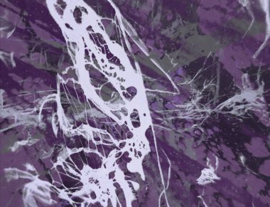 Metin için yeri olan boya lekeleriyle soyut arkaplan