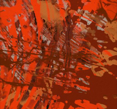 metin için alan ile arka planda soyut renkli lekeler