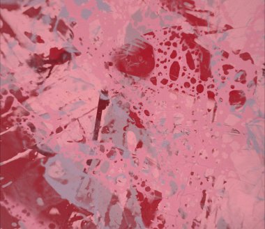 Arkaplanda soyut renkli lekeler      