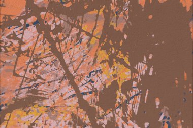 Arkaplanda soyut renkli lekeler