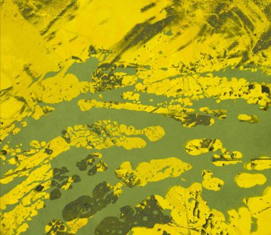 Arkaplanda soyut renkli lekeler