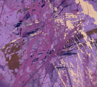 Metin için yeri olan boya lekeleriyle soyut arkaplan