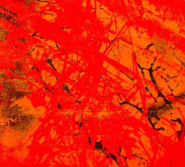 Metin için yeri olan boya lekeleriyle soyut arkaplan