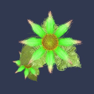 noel ağacı bir arka plan üzerinde izole