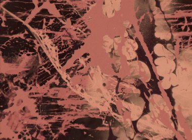 Metin için yeri olan boya lekeleriyle soyut arkaplan