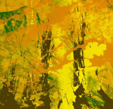 Metin için yeri olan boya lekeleriyle soyut arkaplan