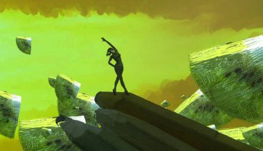 soyut yaratıcı sanat arka plan