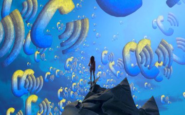 mavi ve beyaz arkaplan