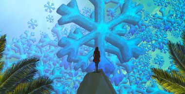 denizde noel ağacı