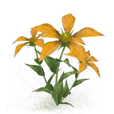 kopya alanı ile arka plan için sanatsal renkli illüstrasyon