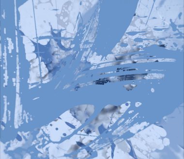 Arkaplanda soyut renkli lekeler