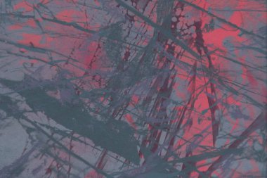 Metin için yeri olan boya lekeleriyle soyut arkaplan   