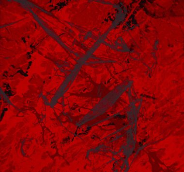 Arkaplanda soyut renkli lekeler