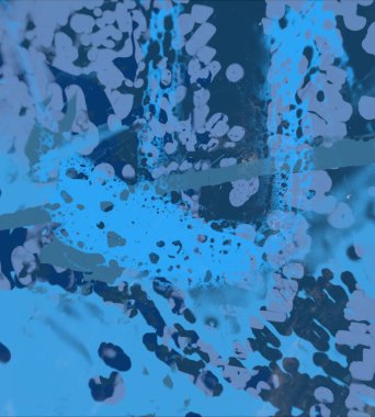 metin için alan ile arka planda soyut renkli lekeler