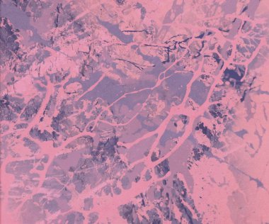 Metin için yeri olan boya lekeleriyle soyut arkaplan  