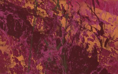 Metin için yeri olan boya lekeleriyle soyut arkaplan