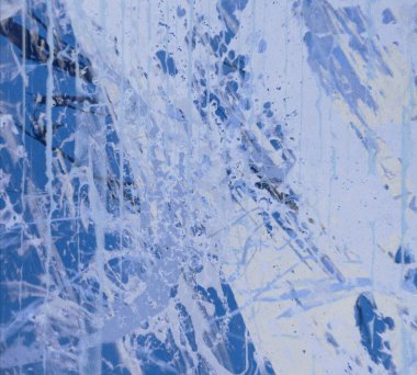 metin için alan ile arka planda soyut renkli lekeler  